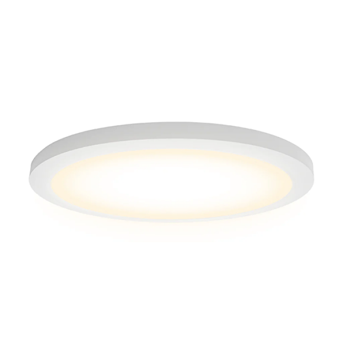 12” CLEANLIFE® 48-51V DC Edgelit LED Round Panel
