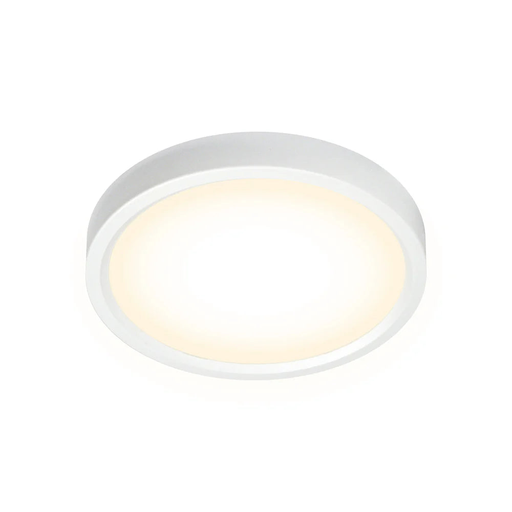 5” CLEANLIFE® 48-51V DC Edgelit LED Round Panels, 4000K