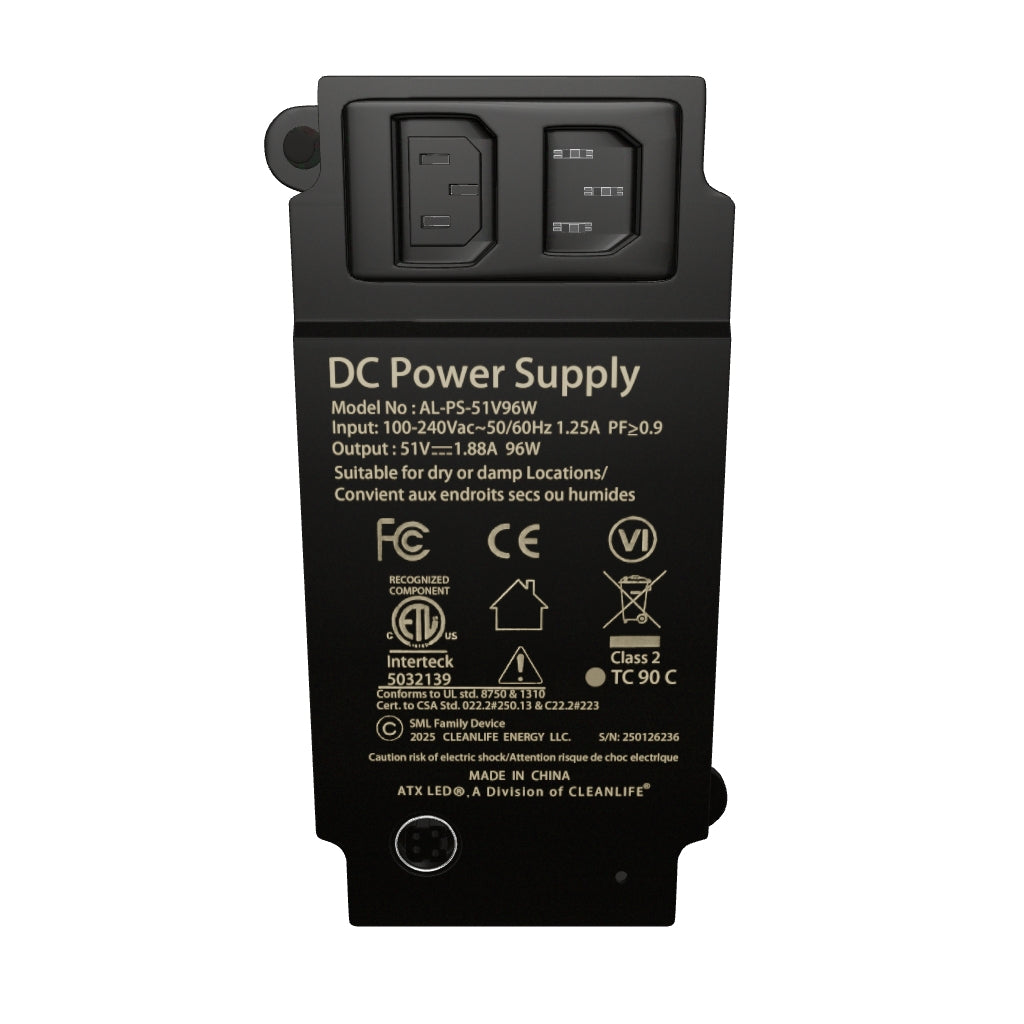 ATX LED® Structured Media UL1310 Low Voltage Power Supply 96W