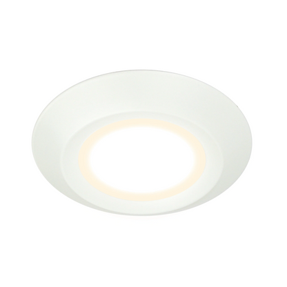 7” CLEANLIFE® 48-51V DC LED Flush Mount Disc Light, 3000K