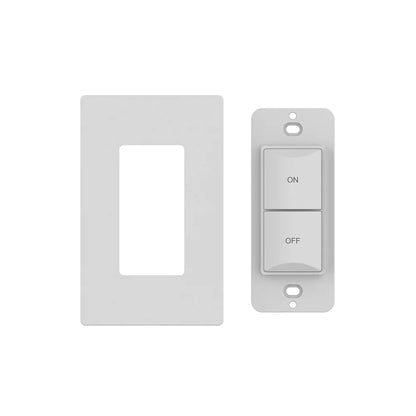 2-Button Kinetic ON/OFF Dimmer Switch (Wall Plate Included)