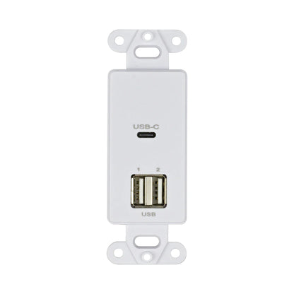 ATX LED® AL-WS-USBc Dual USB USB-C Charger in Decorator Outlet Format