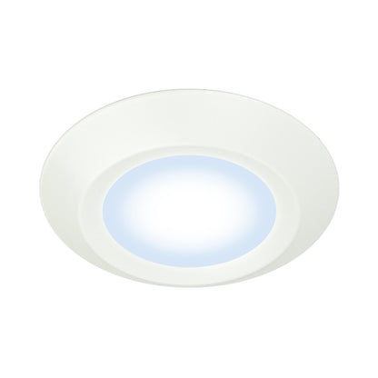 7” CLEANLIFE® 48-51V DC LED Flush Mount Disc   Light, 5000K