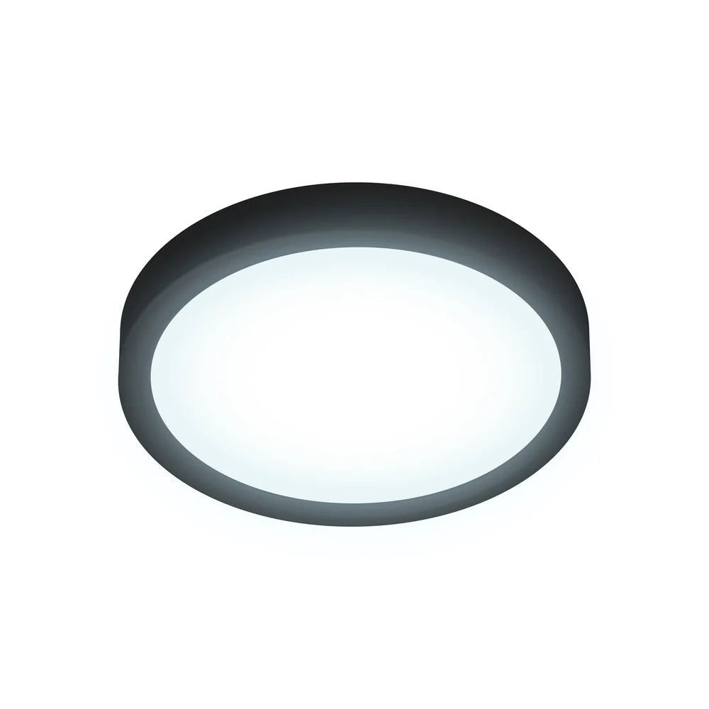 5” CLEANLIFE® 48-51V DC Edgelit LED Round Panels, 4000K