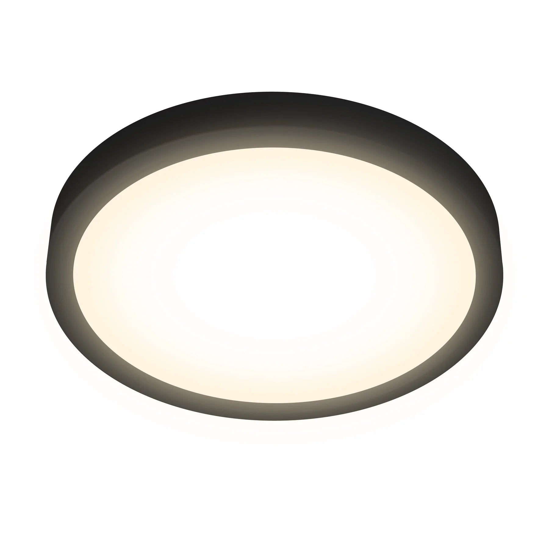 7" CLEANLIFE® 48-51V DC Edgelit LED Round Panel, 4000K