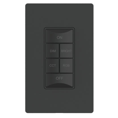 6-Button Kinetic RGB+Tunable White Switch  (Wall Plate Included)