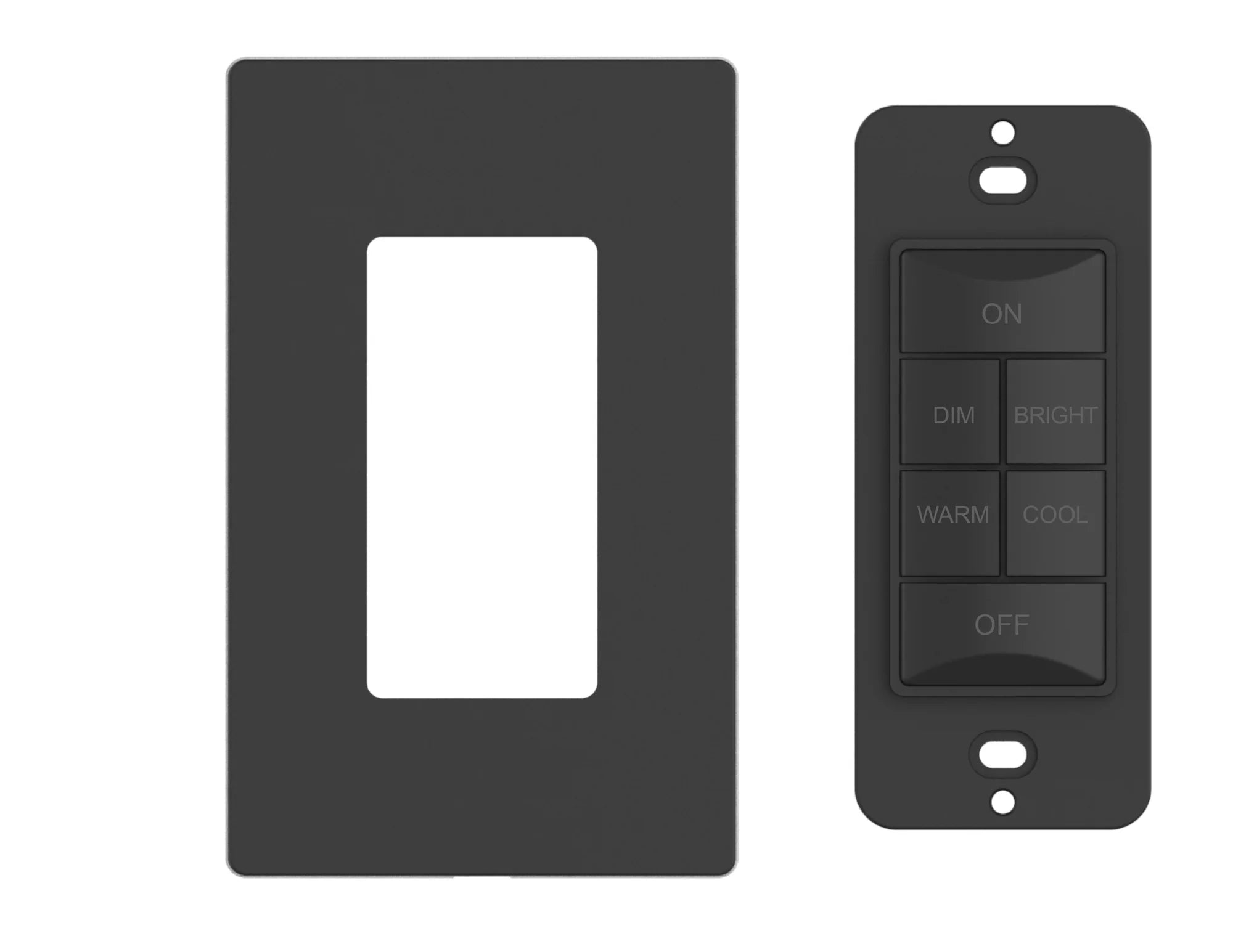 6-Button Tunable White Kinetic Dimmer Switch (Wall Plate Included)