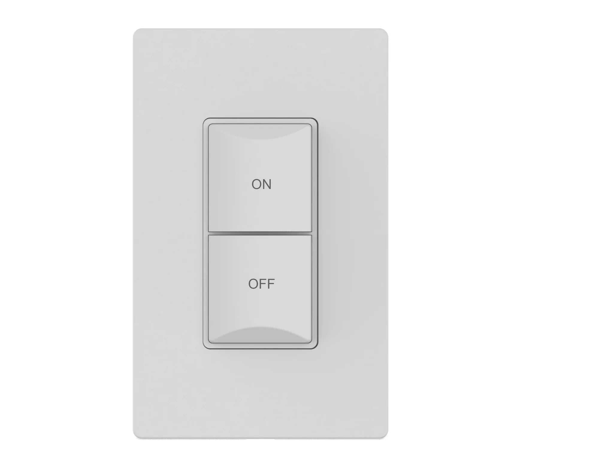 2-Button Kinetic ON/OFF Dimmer Switch (Wall Plate Included)